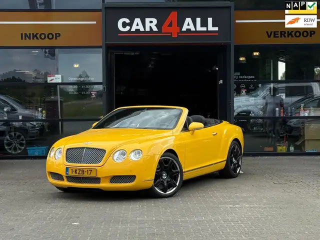Bentley Continental GTC 6.0 W12 CABRIO/KEYLESS/LEDER/CAMERA/VOL OPTIE