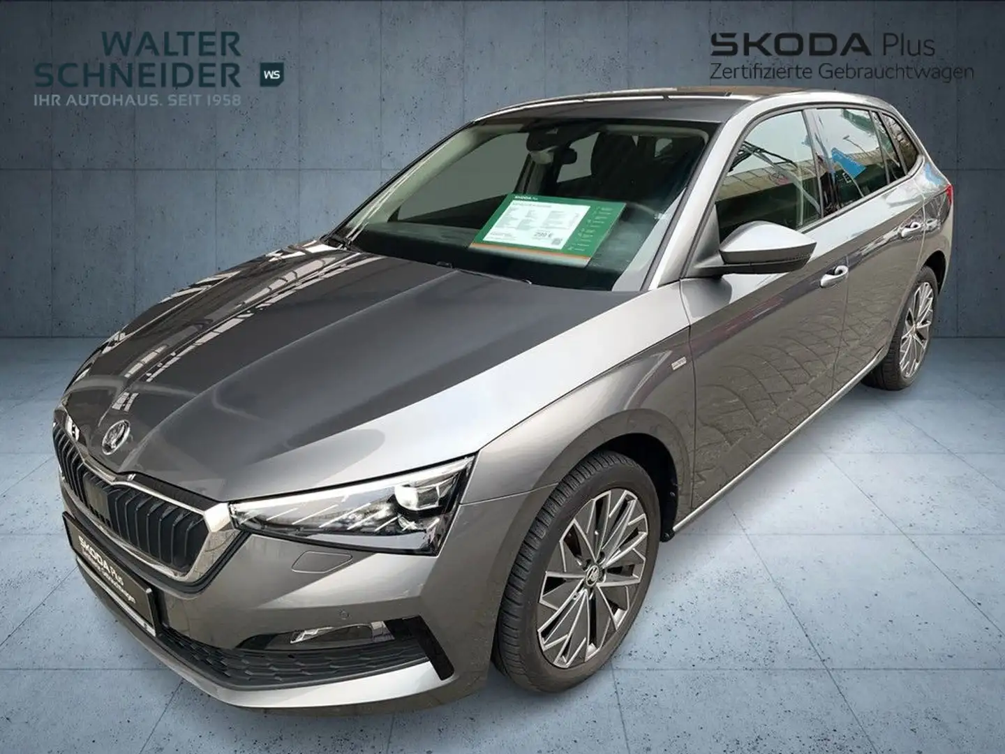 Skoda Scala 1.5 TSI Tour Navi LED ACC Grau - 2