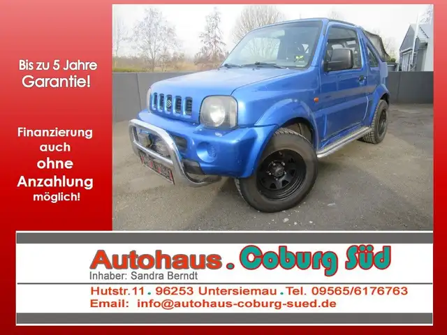 Suzuki Jimny Cabrio 4x4 4WD BULLFÄNGER RADIO AHK