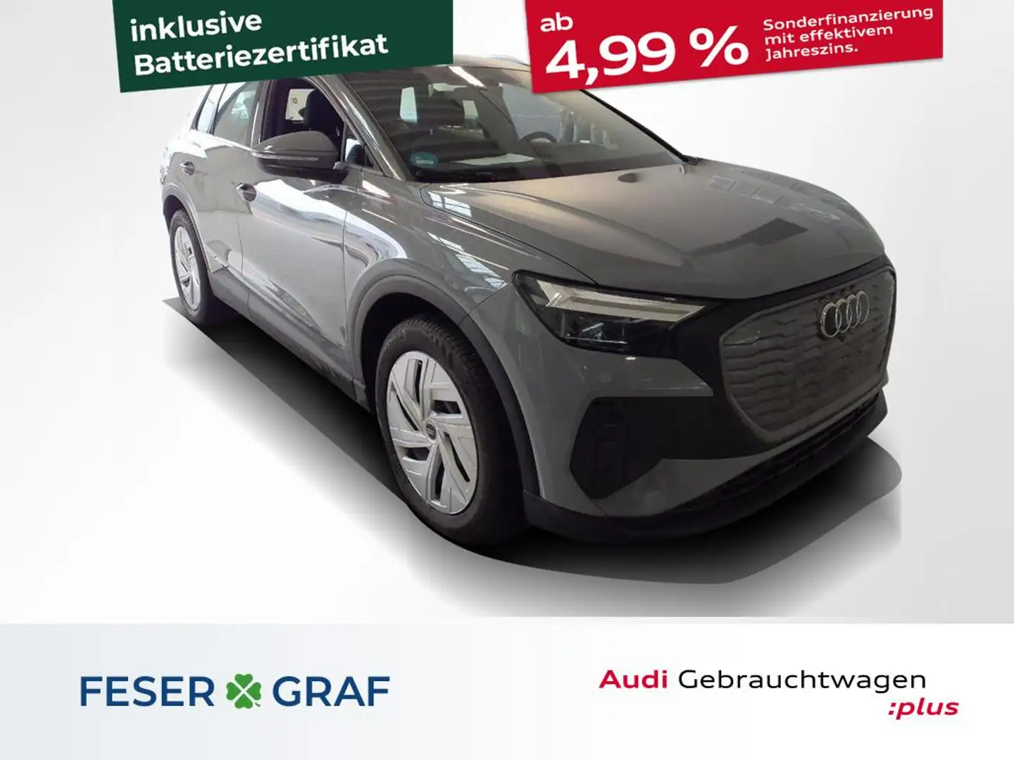 Audi Q4 e-tron 35 LED Keyless SHZ Grau - 1