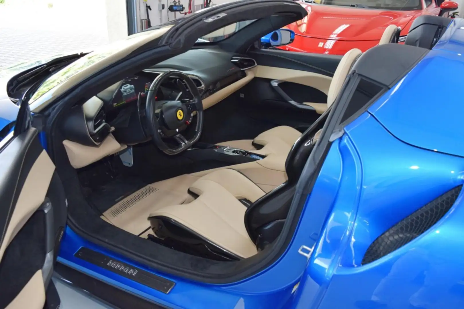 Ferrari 296 Full CARBON * ACC * AppleCarPlay * JBL Bleu - 2