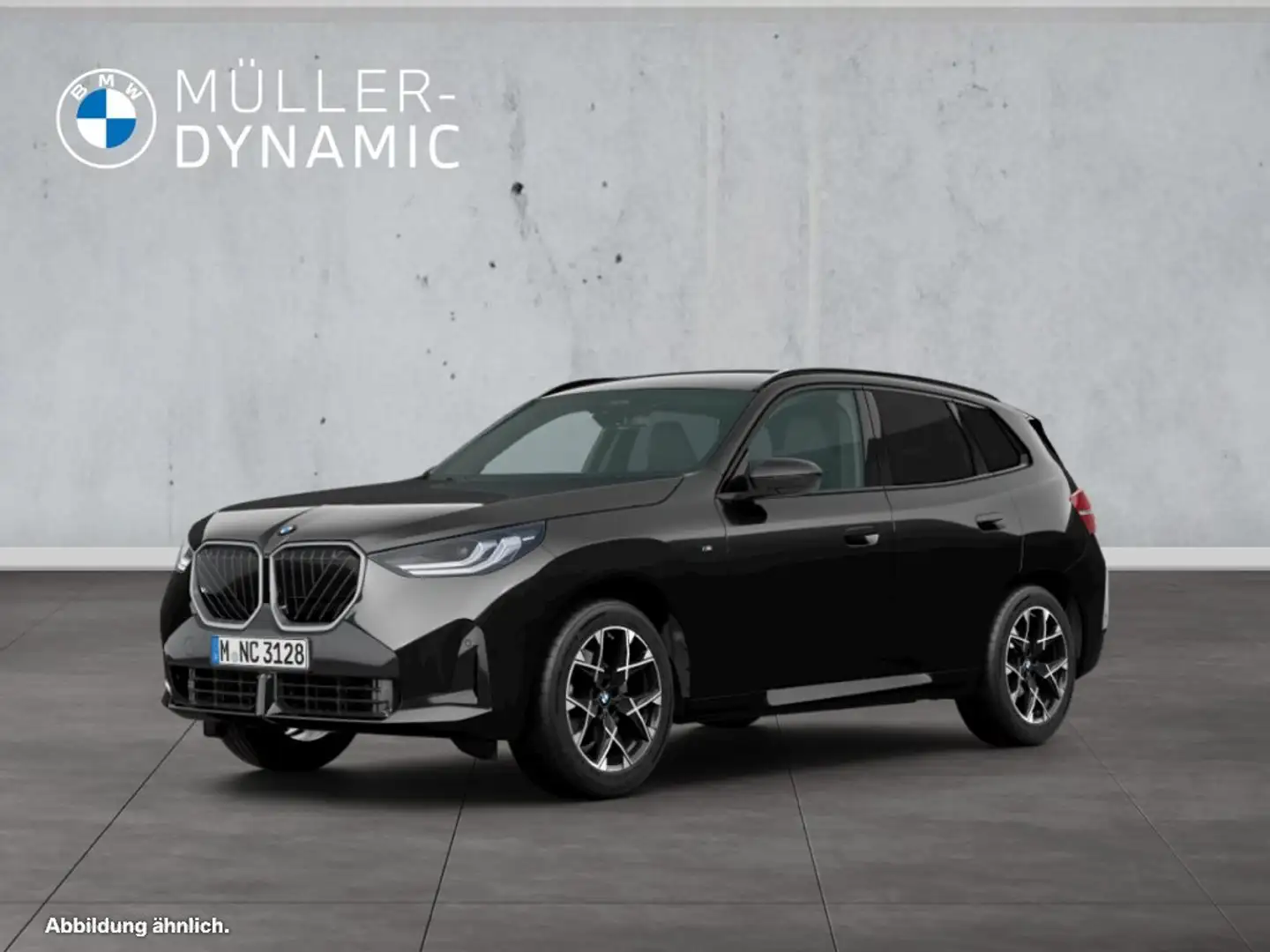 BMW X3 xDrive20d M SPORT KOMFORTZUG DRIVING ASSIST PARKIN Noir - 1