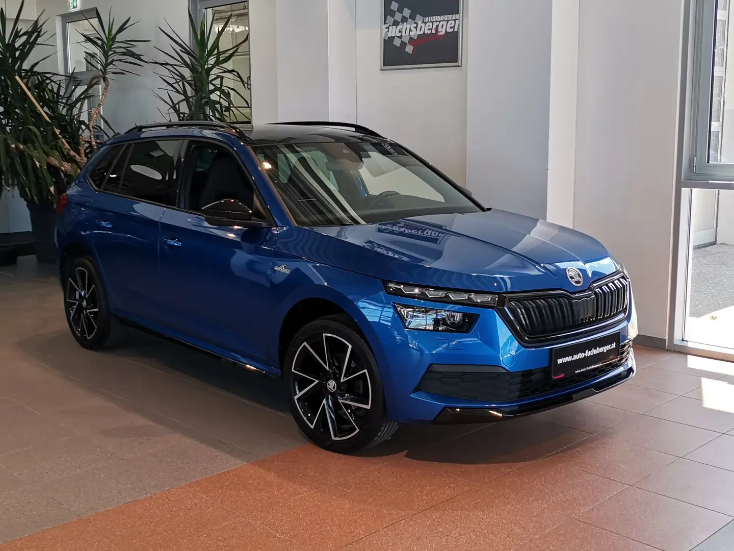 Skoda Kamiq Monte Carlo TSI Pano*LED*Kessy*Virtual*Garantie* Blau - 1