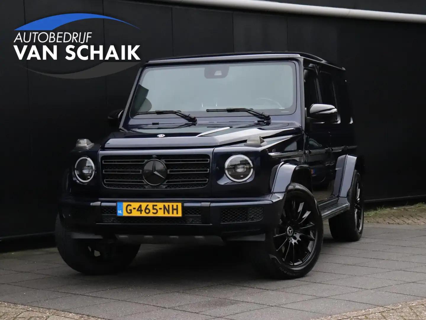Mercedes-Benz G 500 AMG- LINE | LEDER | MEMORY | BURMESTER | SCHUIFDAK Blauw - 1
