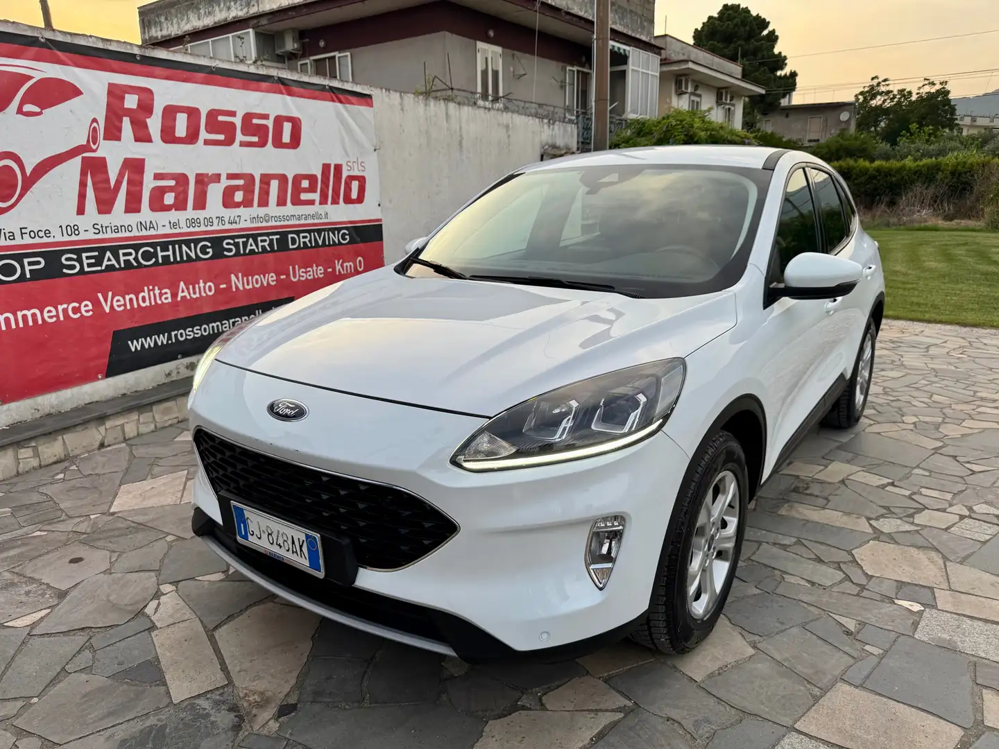 Ford Kuga Kuga 1.5 Connect 120cv auto UNICO PROPRIETARIO Bianco - 2