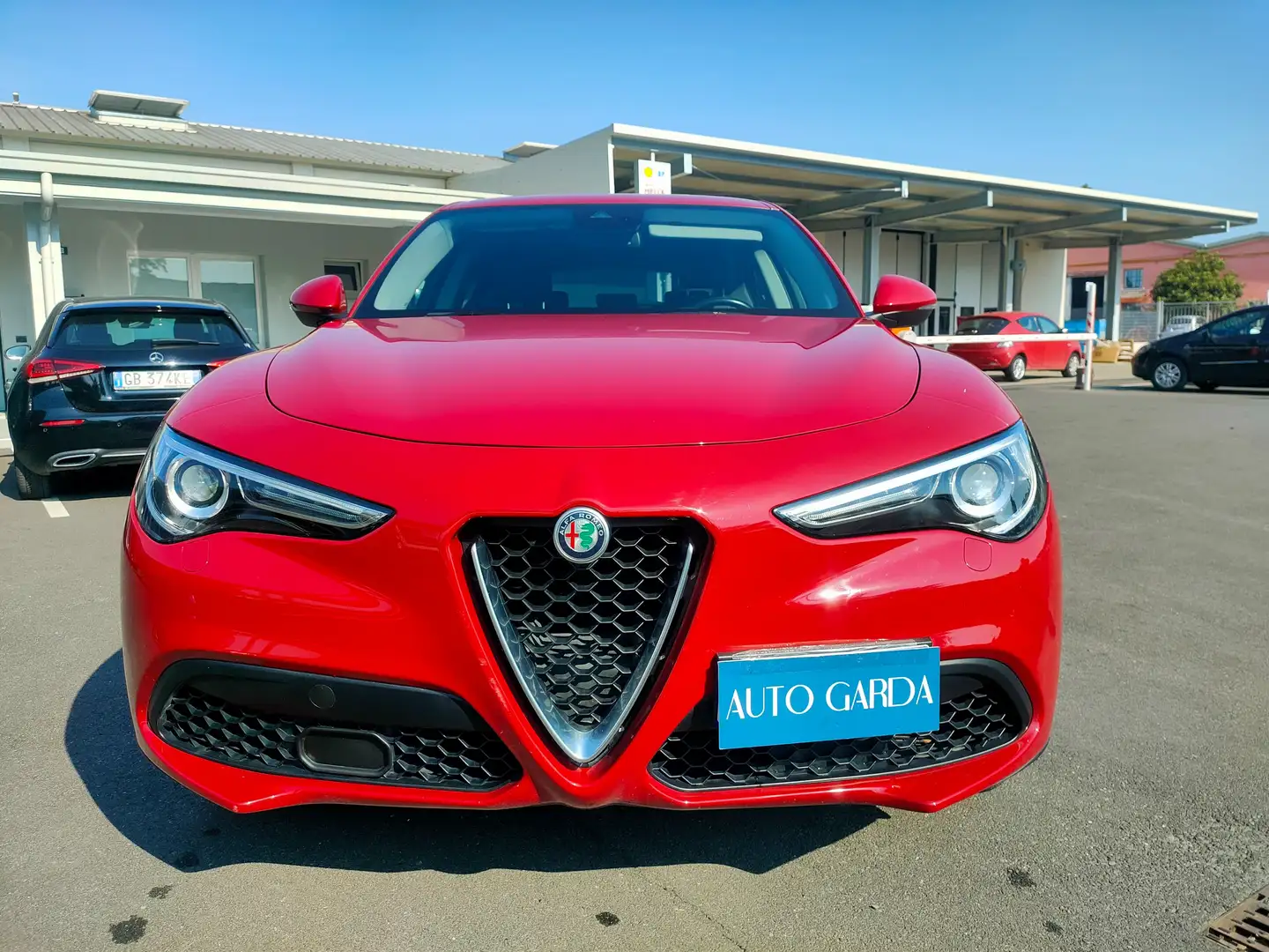 Alfa Romeo Stelvio 2.0 t Super Q4 280cv auto 4X4 IVA DEDUCIBILE Czerwony - 2