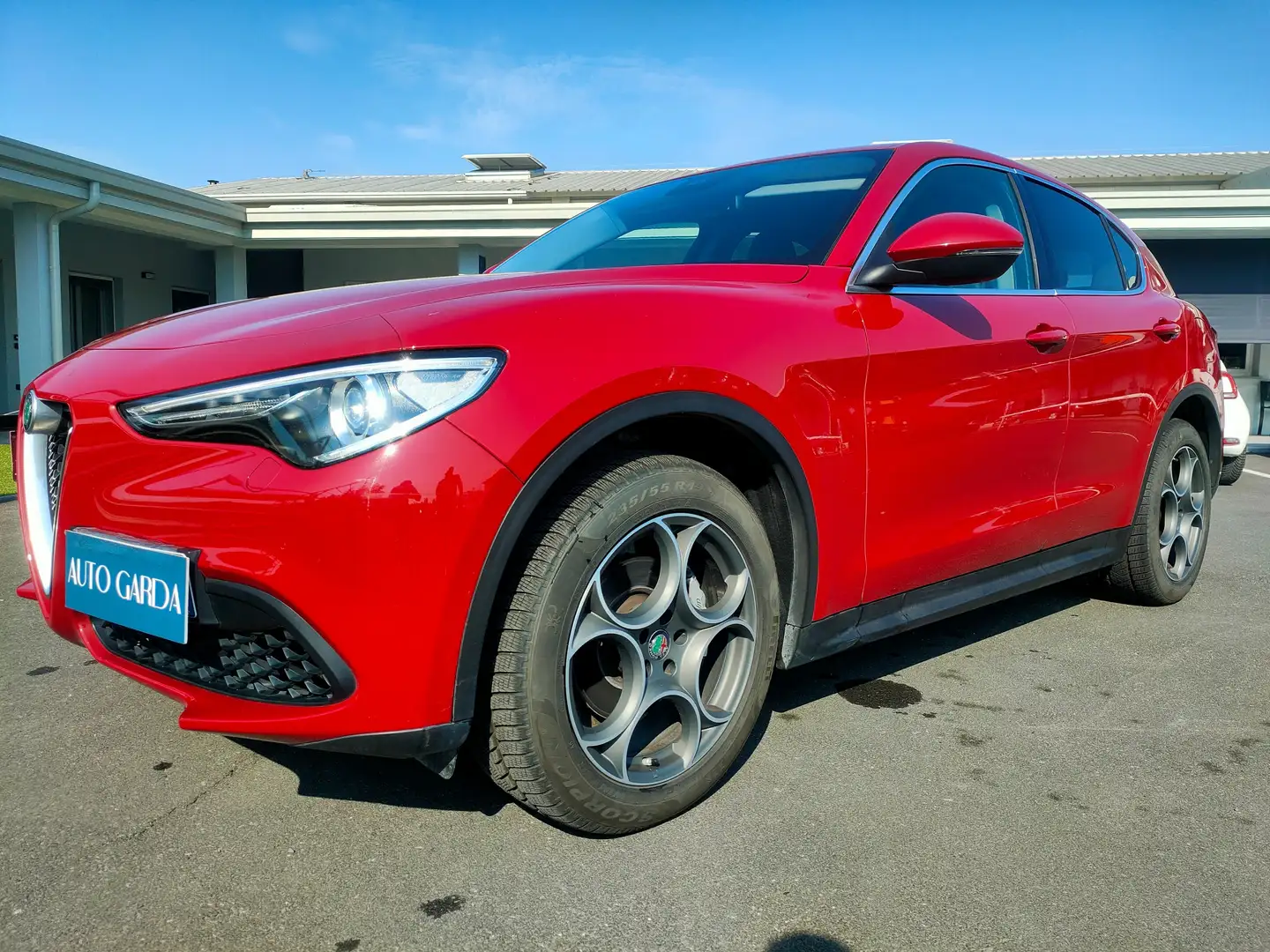 Alfa Romeo Stelvio 2.0 t Super Q4 280cv auto 4X4 IVA DEDUCIBILE Czerwony - 1