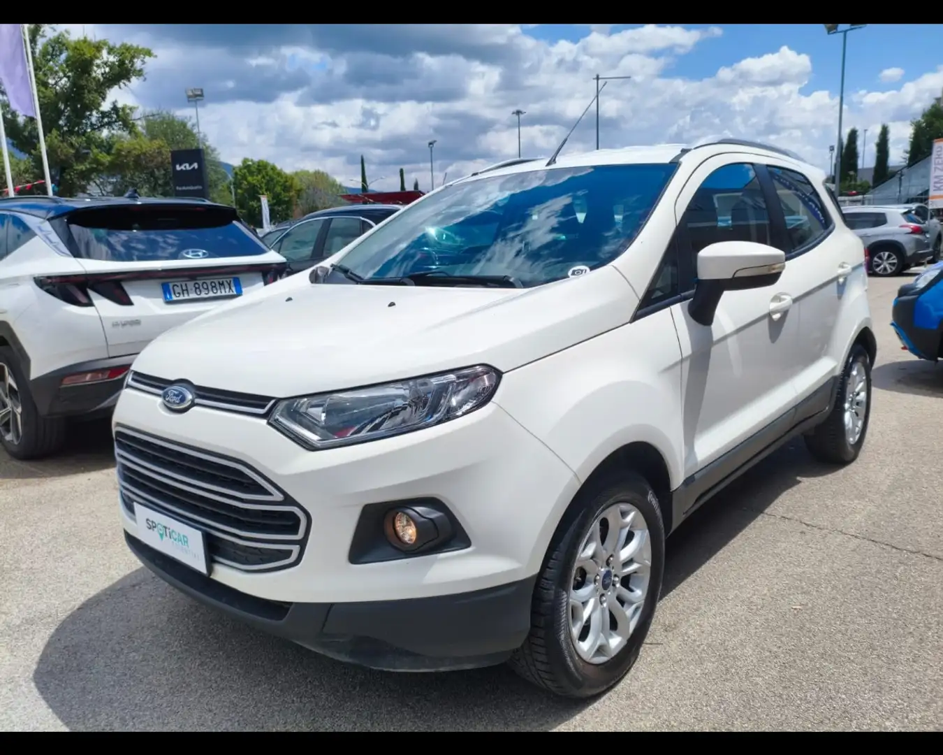 Ford EcoSport 1.5 TDCi Plus Blanc - 1