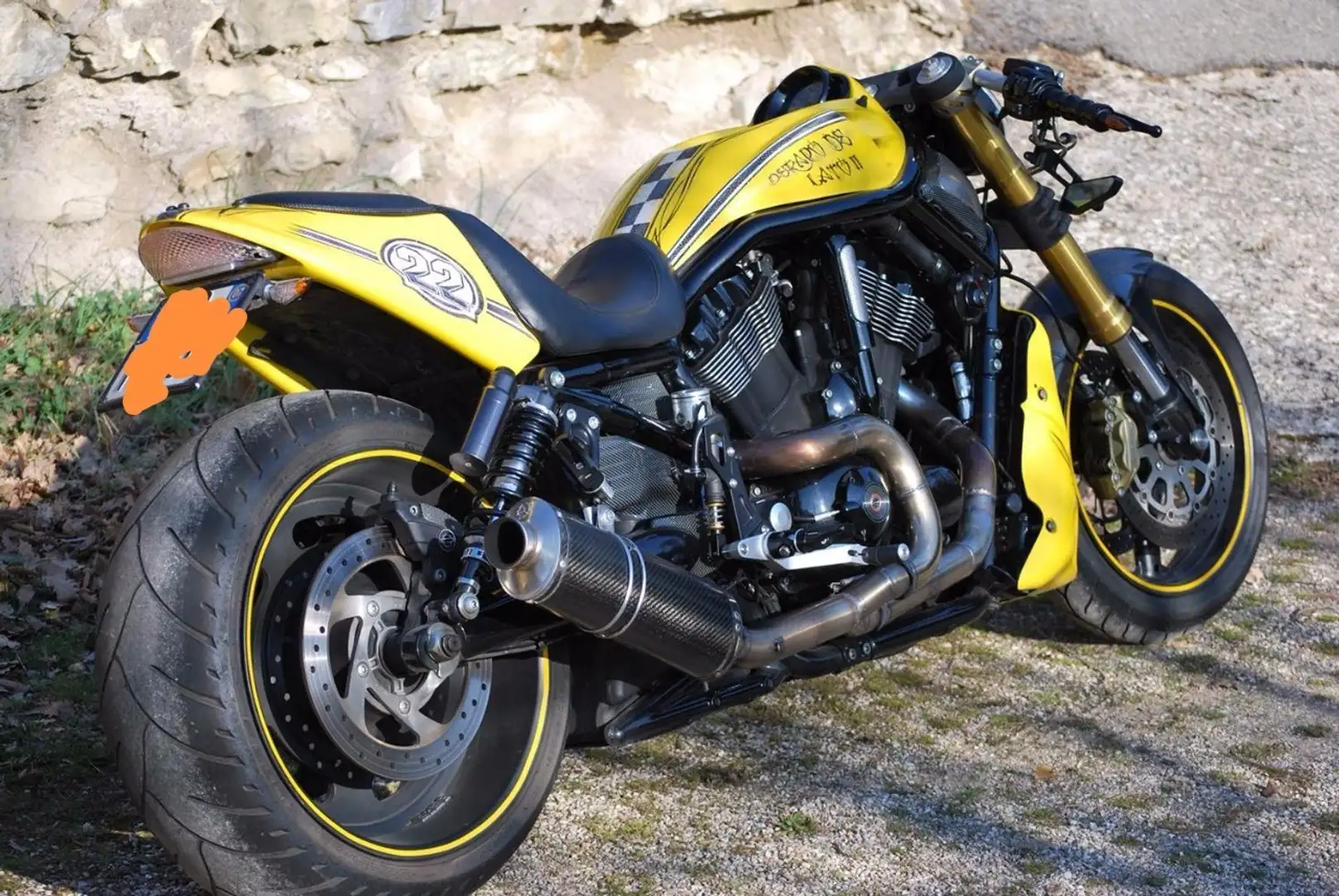 Harley-Davidson VRSC Night Rod Žlutá - 2