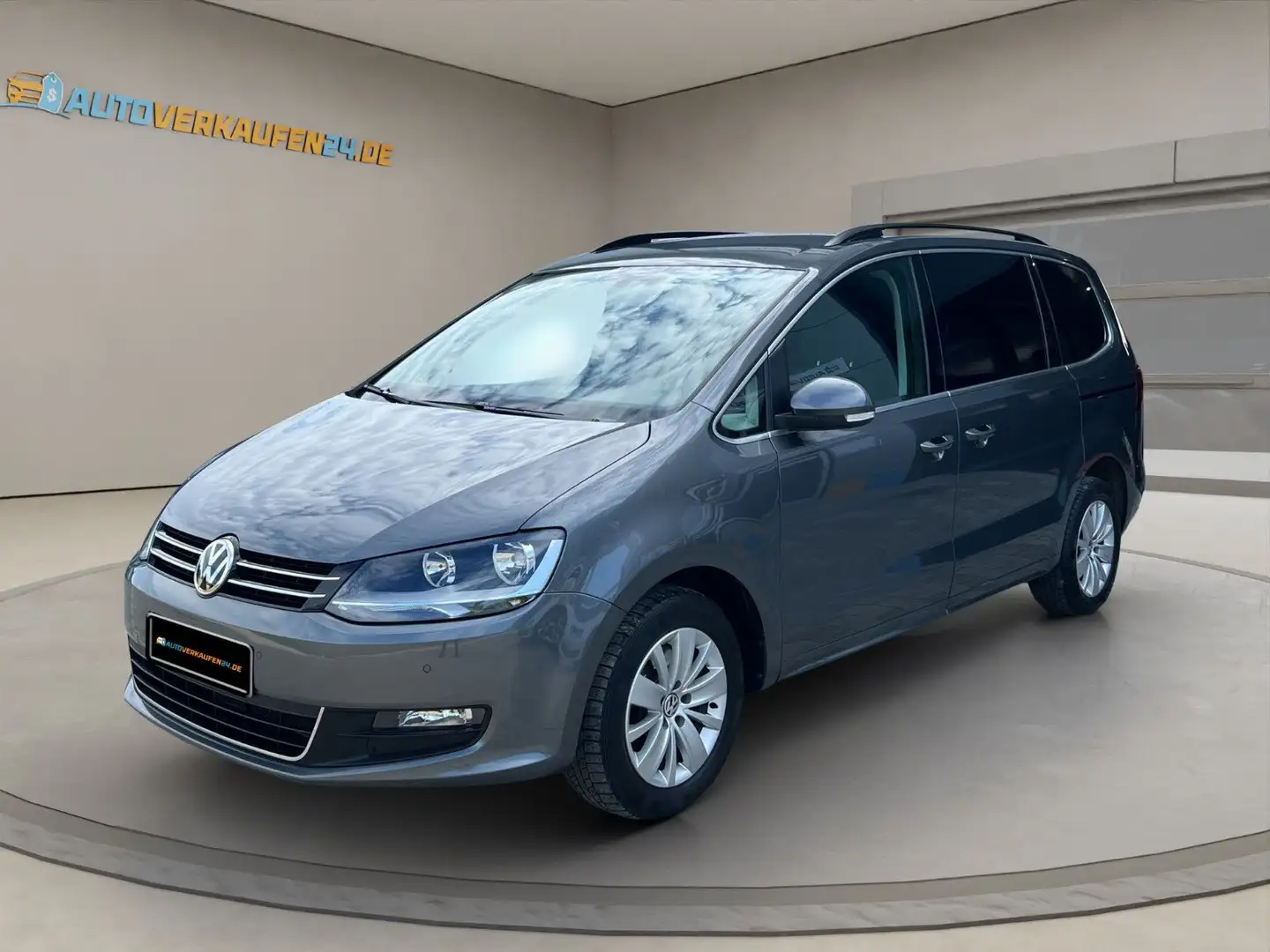 Volkswagen Sharan Comfortline 2.0 TDI DSG 7-SITZER 3-ZONEN Grau - 1