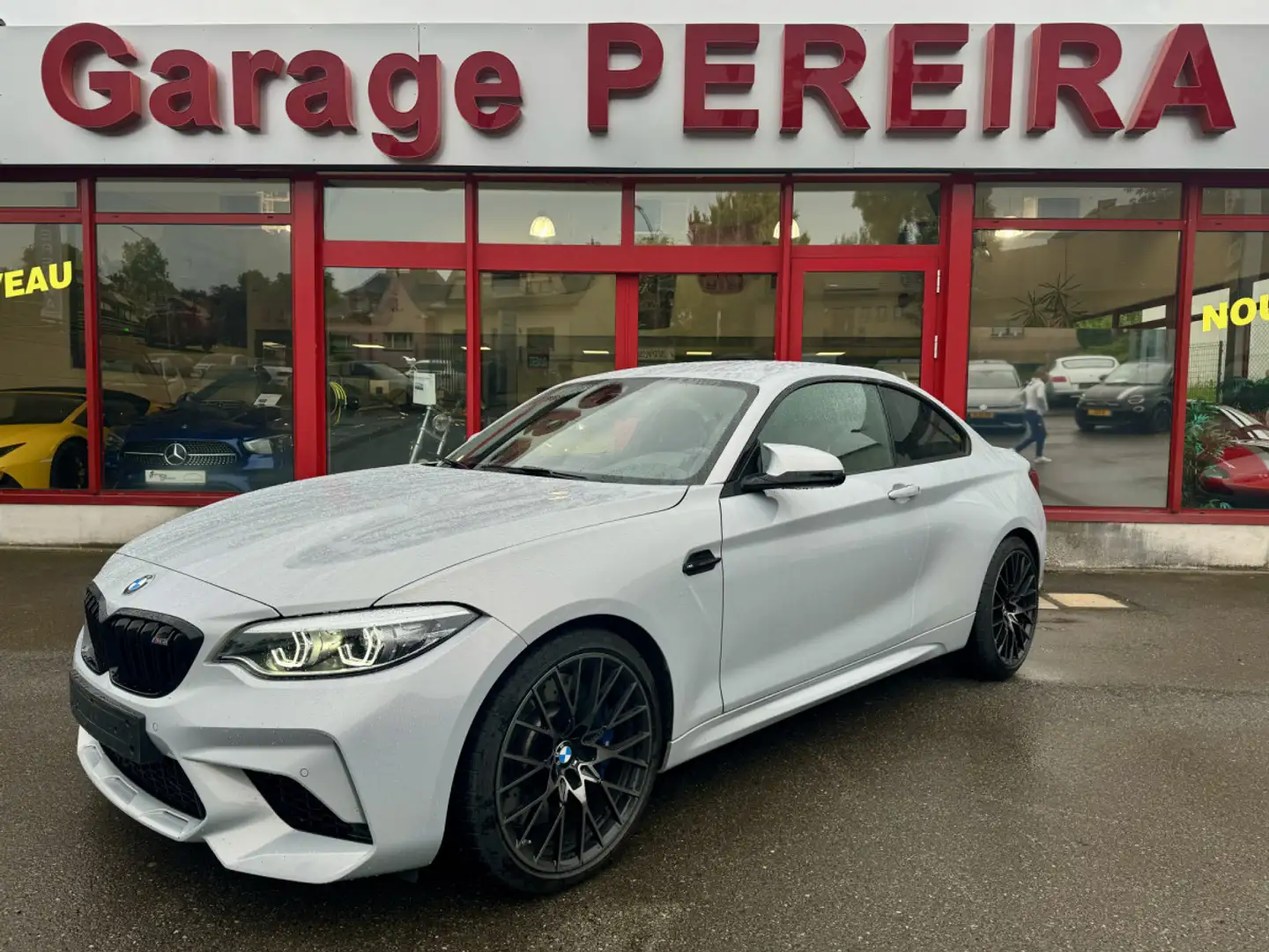 BMW M2 COMPETITION 3.0 DKG FACELIFT HARMAN KARDON CUIR NA Gris - 1