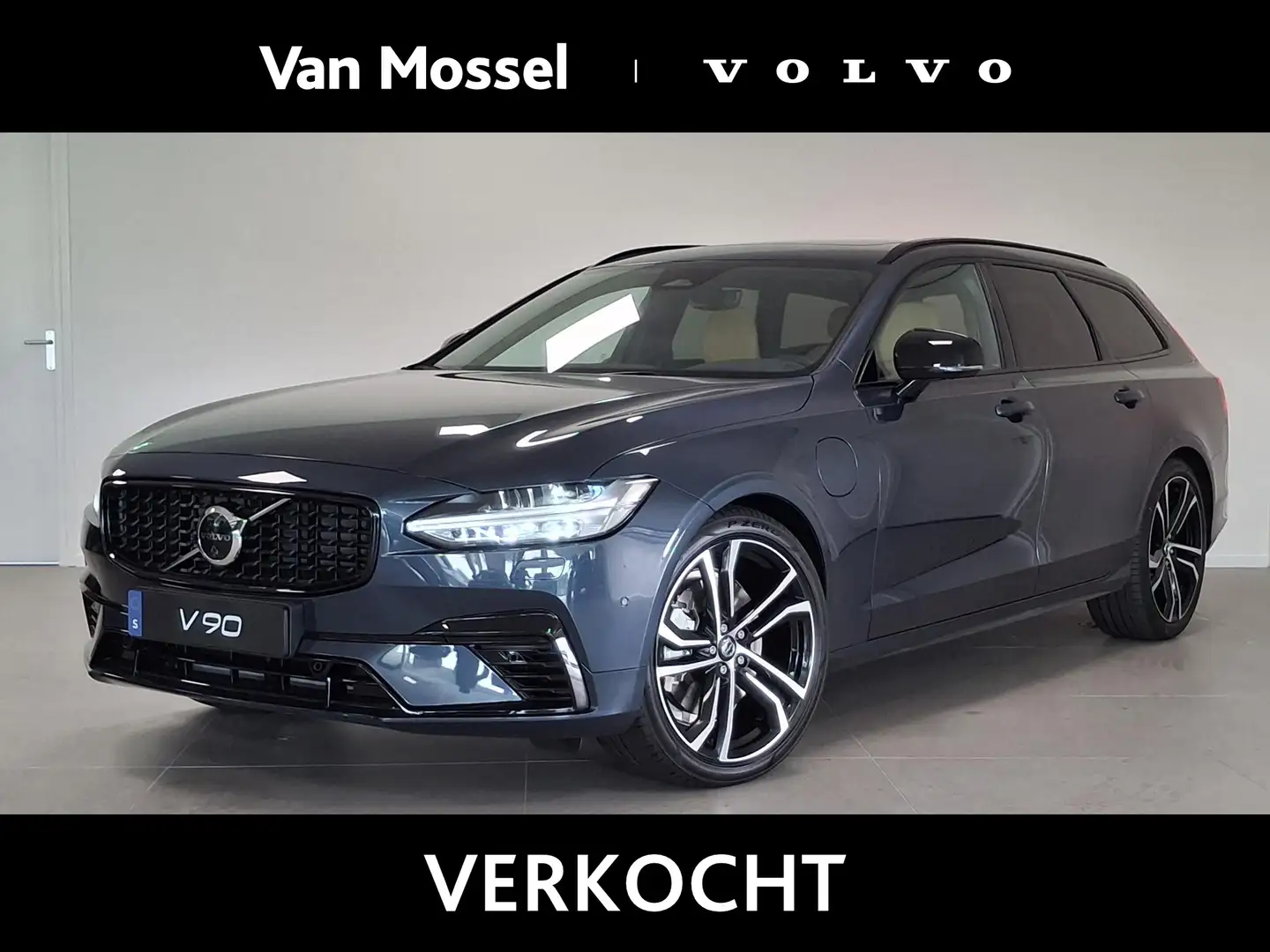 Volvo V90 T8 Plug-in hybrid AWD Ultra Dark | B&W Audio | Pan Albastru - 1