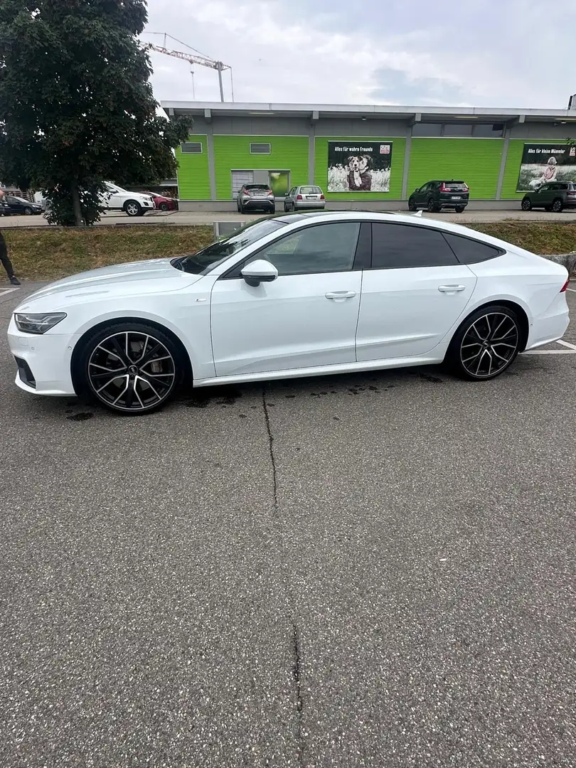 Audi A7 55 basis TFSI quattro Sportback Bílá - 1