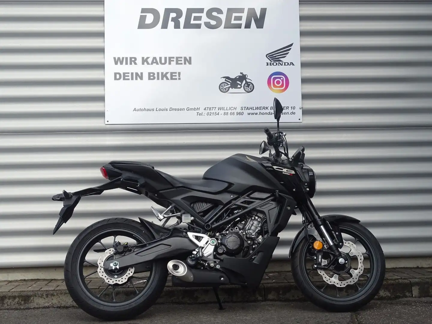 Honda CB 125 R ABS * Modell 2025 * 6 Jahre Garantie * Nero - 1