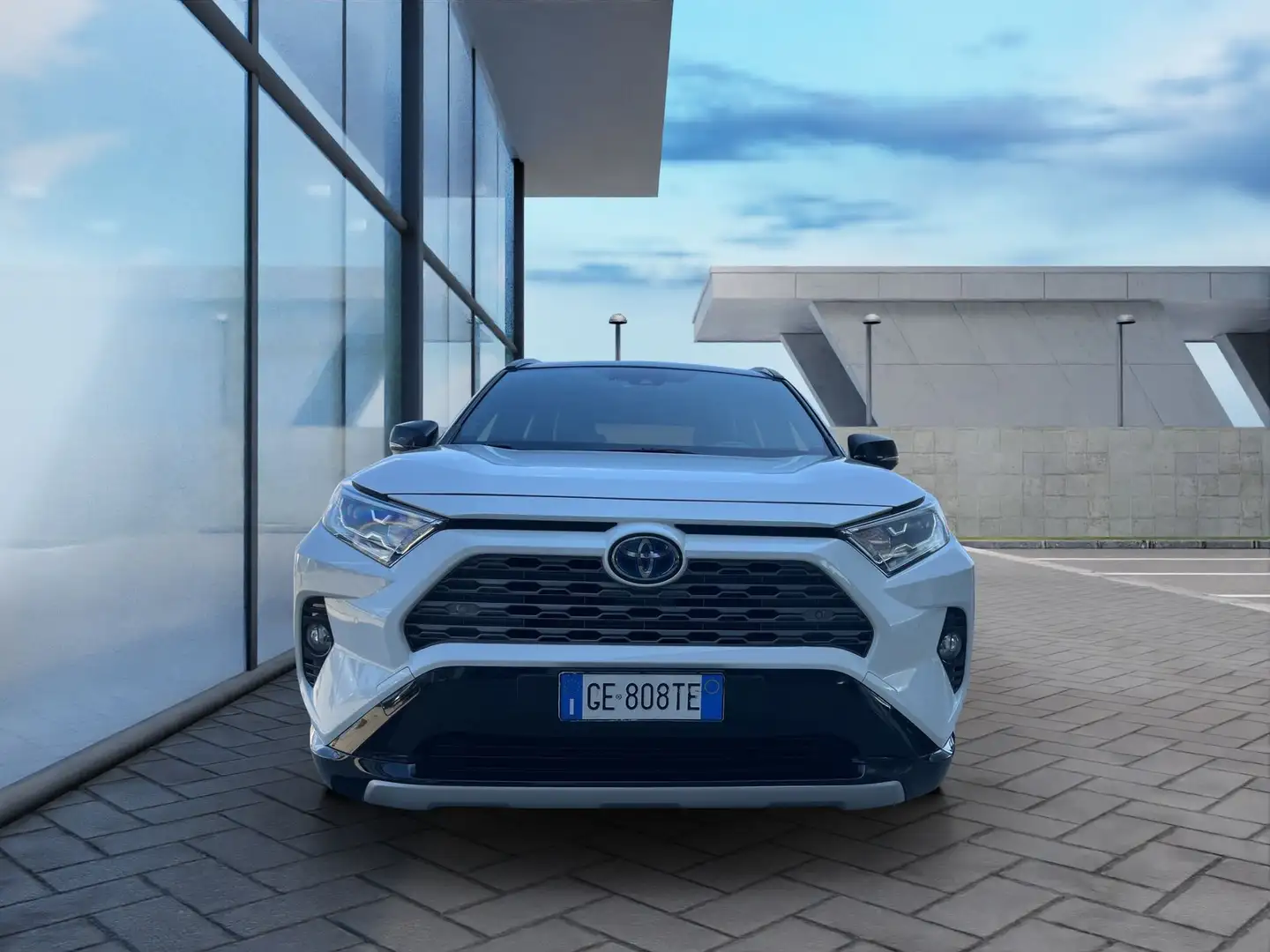 Toyota RAV 4 2.5 HV (222CV) E-CVT AWD-i Style Bianco - 2