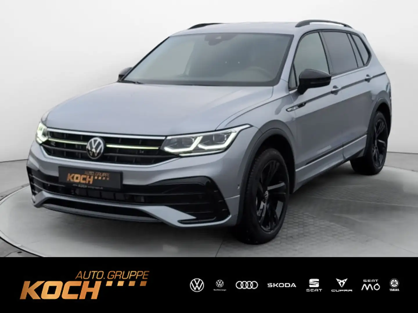 Volkswagen Tiguan Allspace 2.0TDI R-Line DSG 7-Sitzer Navi Silber - 1