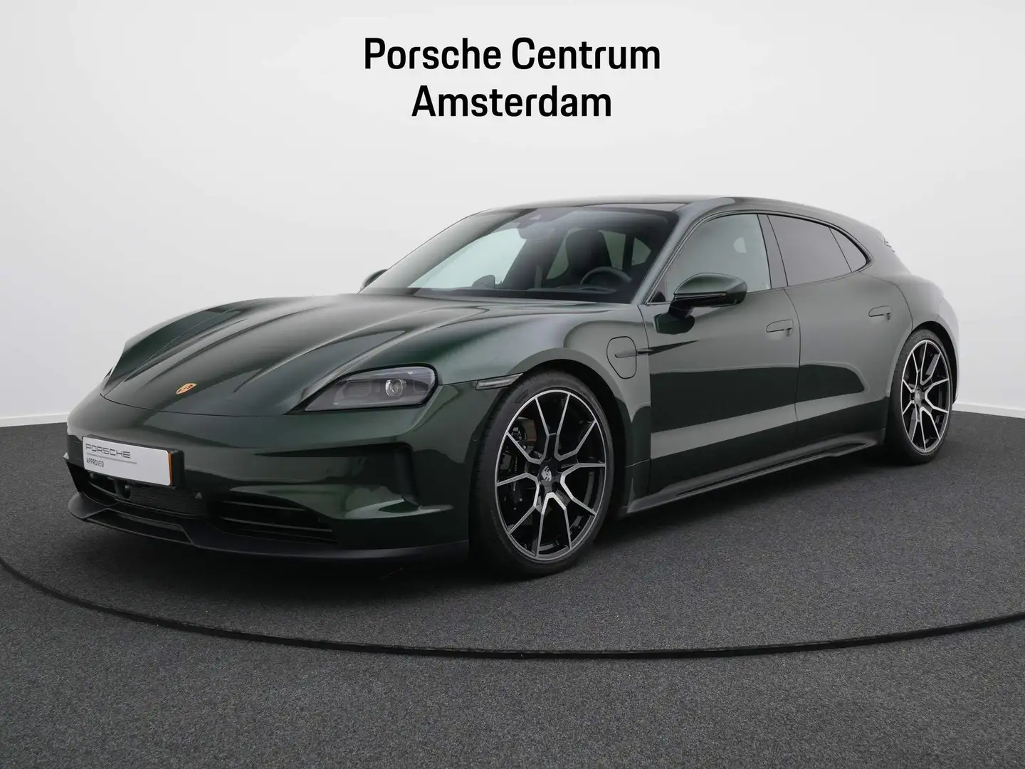 Porsche Taycan Sport Turismo Zelená - 1