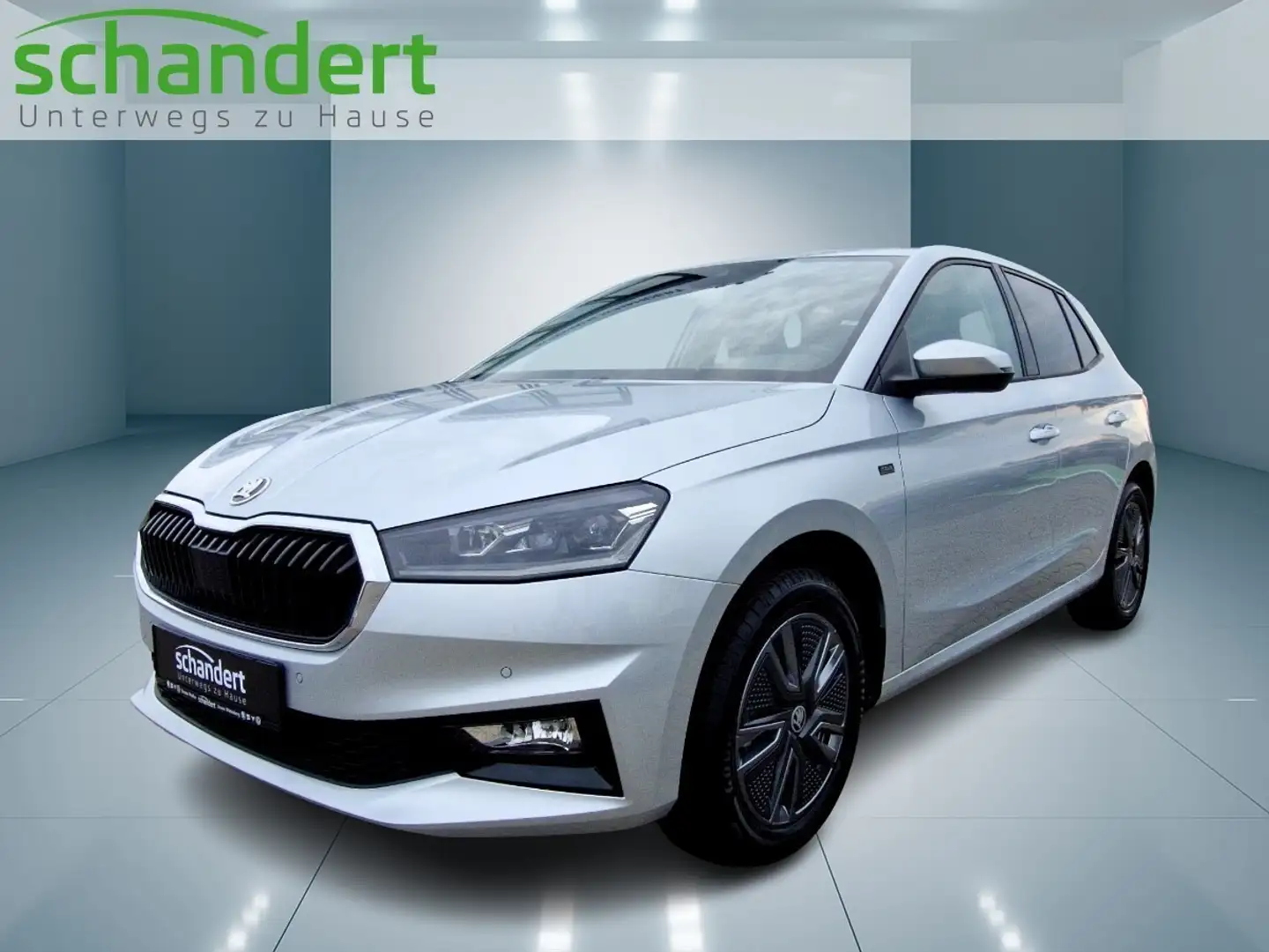 Skoda Fabia 1.0 TSI Tour DSG LED Sitzhzg. Klimaautomatik Silber - 1