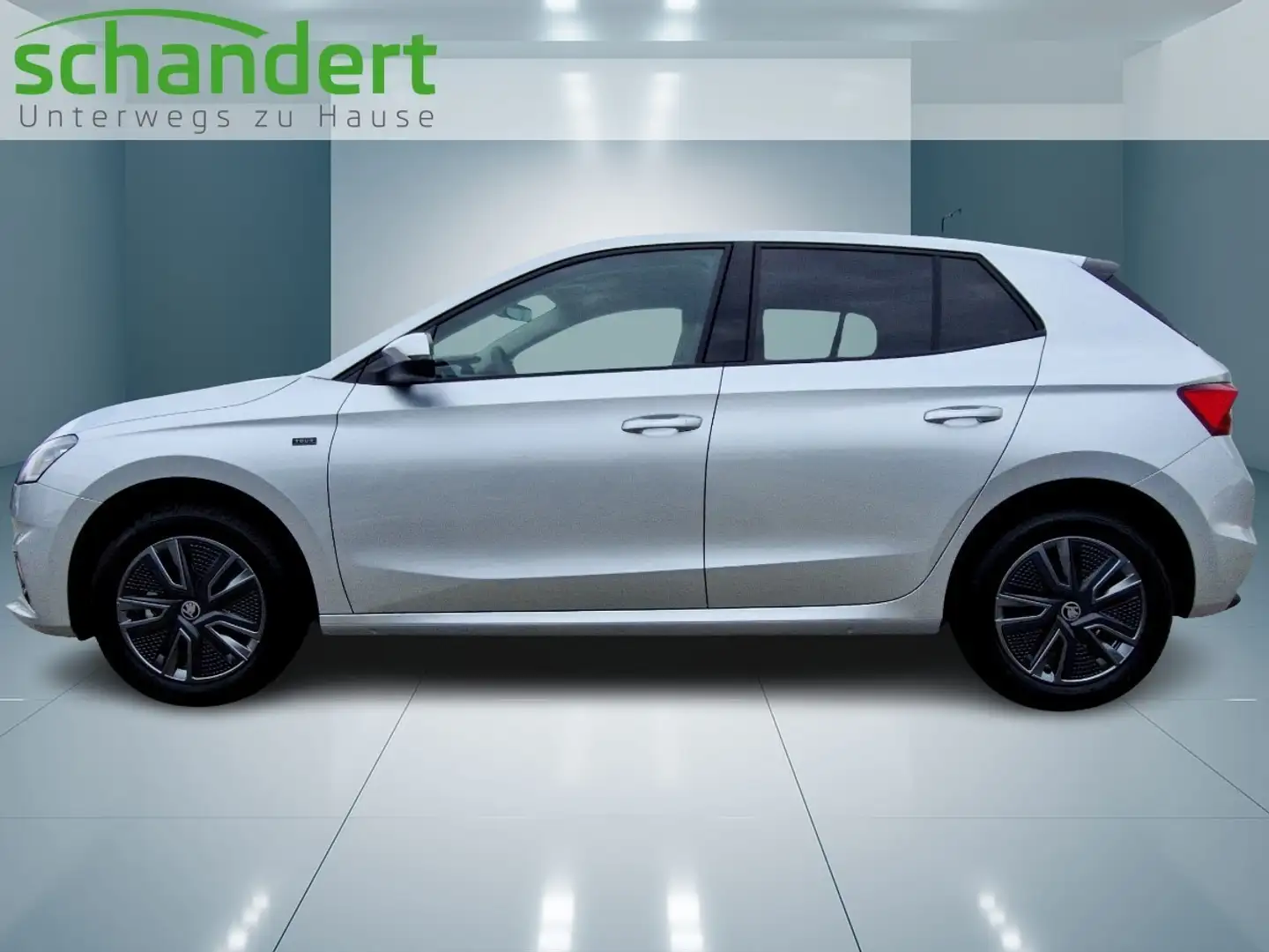 Skoda Fabia 1.0 TSI Tour DSG LED Sitzhzg. Klimaautomatik Silber - 2
