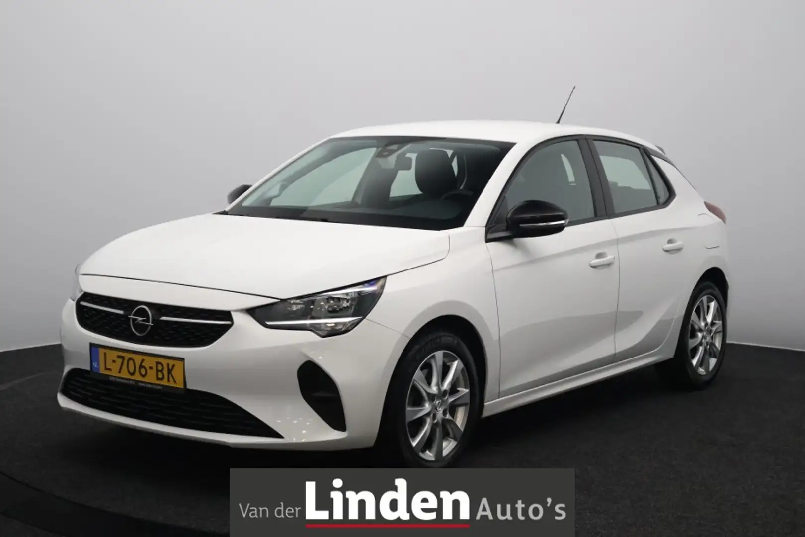 Opel Corsa 1.2 Edition 102 PK | Cruise | Camera | Apple Carpl Weiß - 1