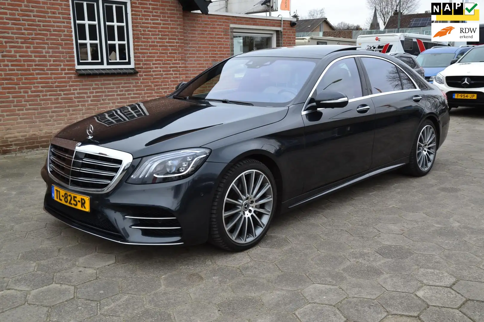 Mercedes-Benz S 400 400d 4Matic Lang Premium Plus - AMG Line - 1e eige Negru - 1