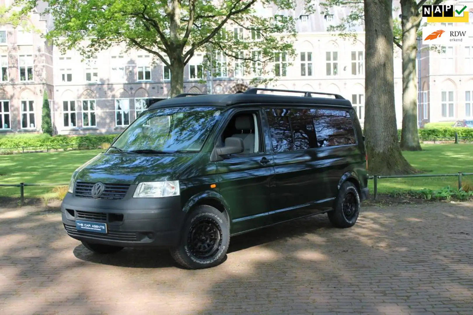 Volkswagen Transporter 2.5 TDI Camperinrichting. Groen - 1