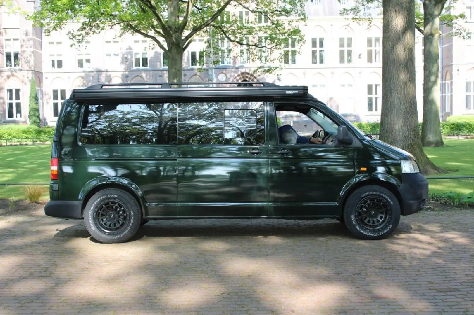Volkswagen Transporter 2.5 TDI Camperinrichting. Groen - 2
