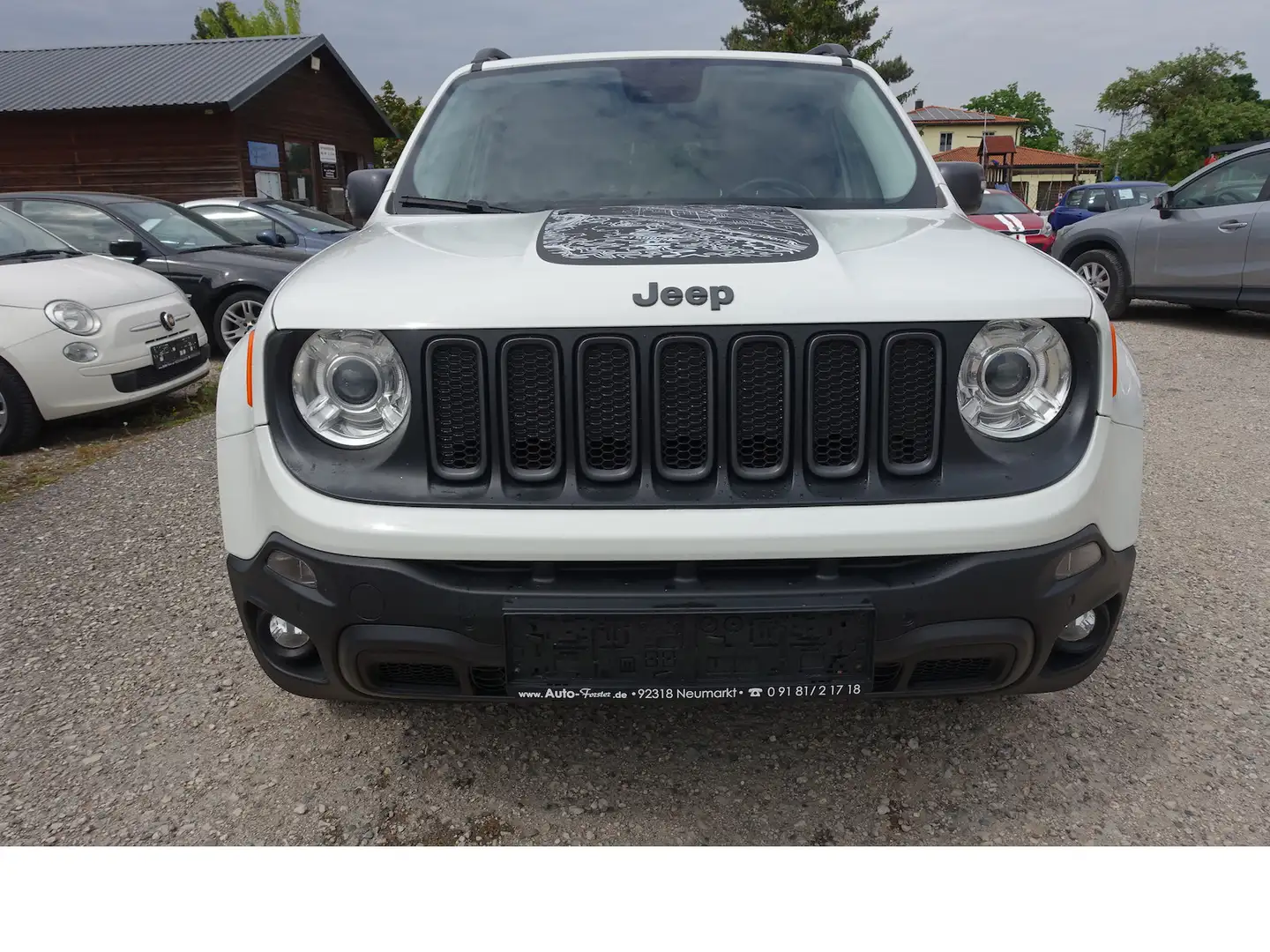 Jeep Renegade Trailhawk 4WD Autom.Navi Kamera Alu WR Leder Weiß - 2