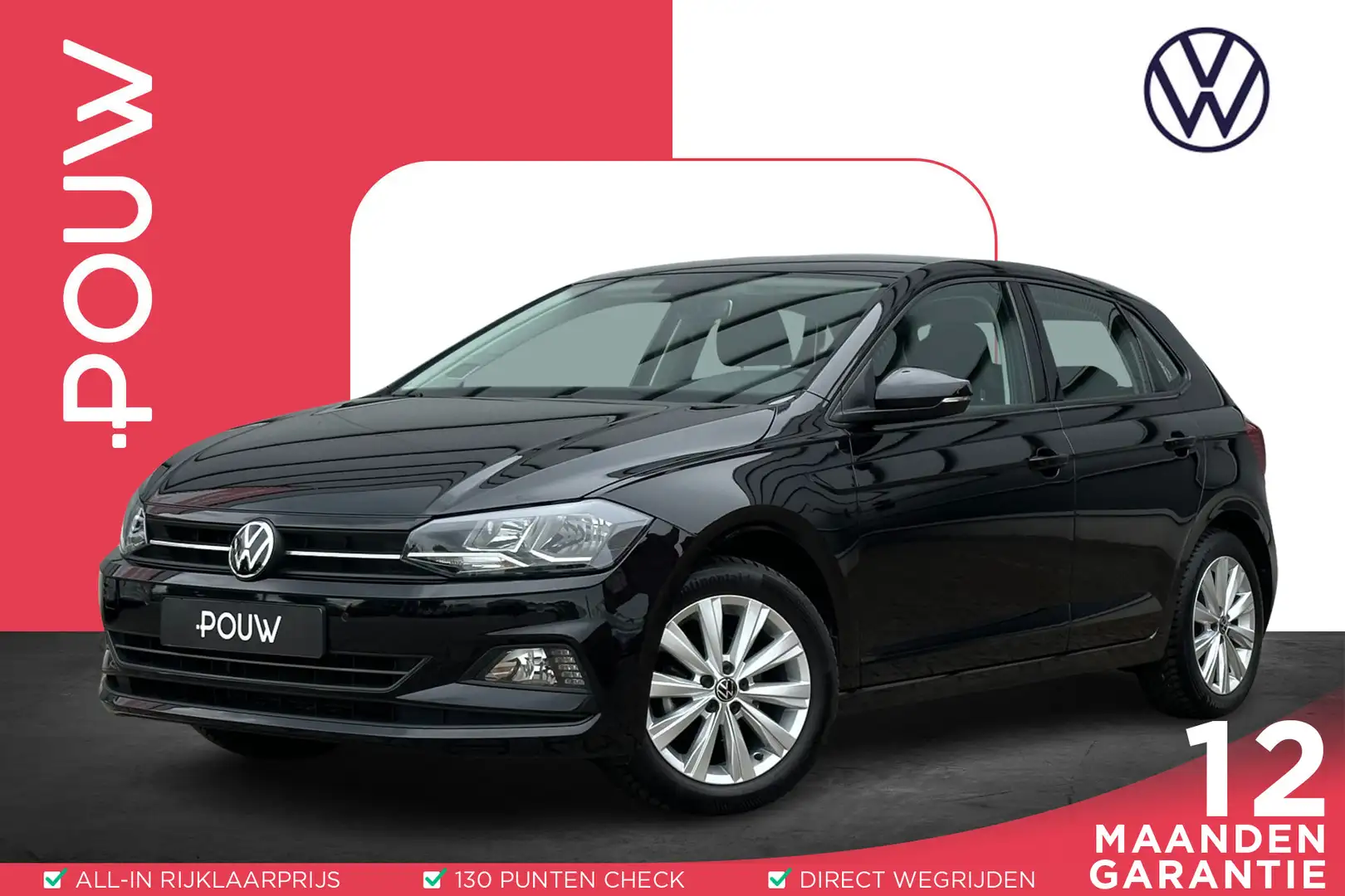 Volkswagen Polo 1.0 TSI 95pk Comfortline | Navigatie | PDC Voor & Negro - 1