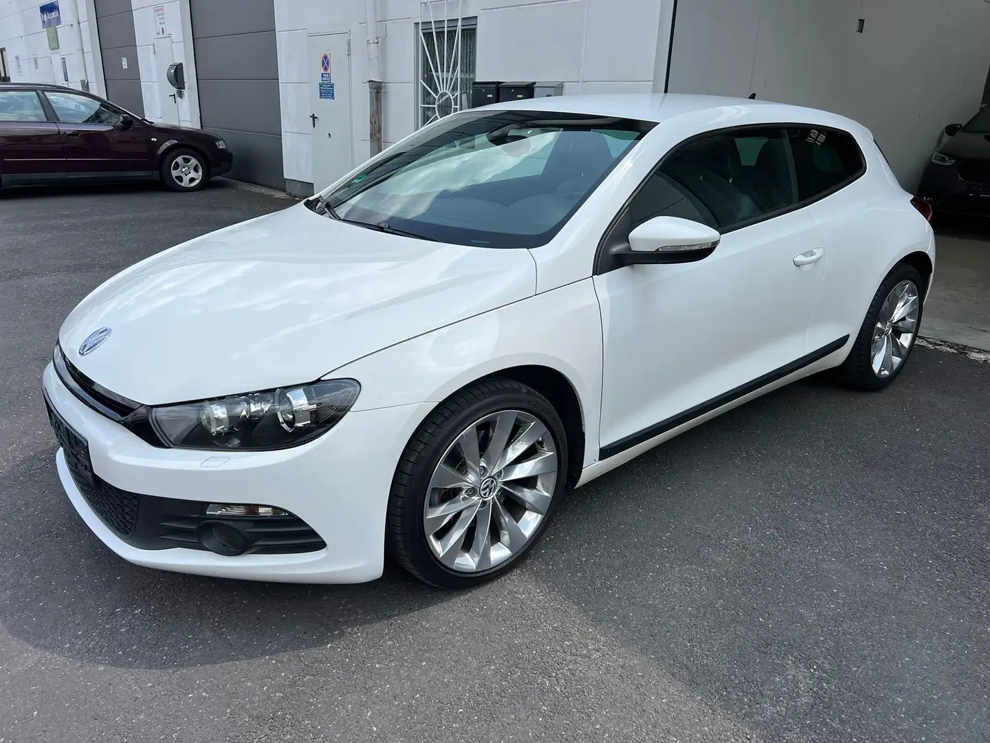 Volkswagen Scirocco 2.0 TSI 147 Navi Leder Xenon Blanco - 1