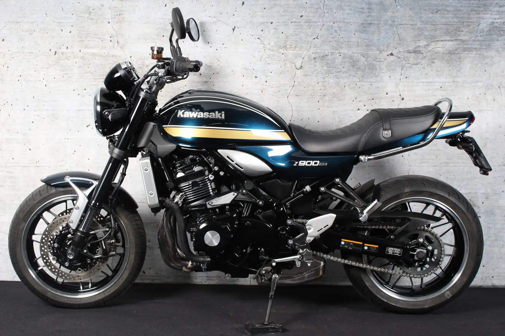 Kawasaki Z900RS Z 900 RS Modrá - 2