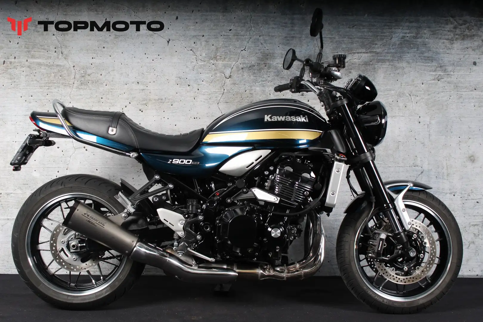 Kawasaki Z900RS Z 900 RS Modrá - 1