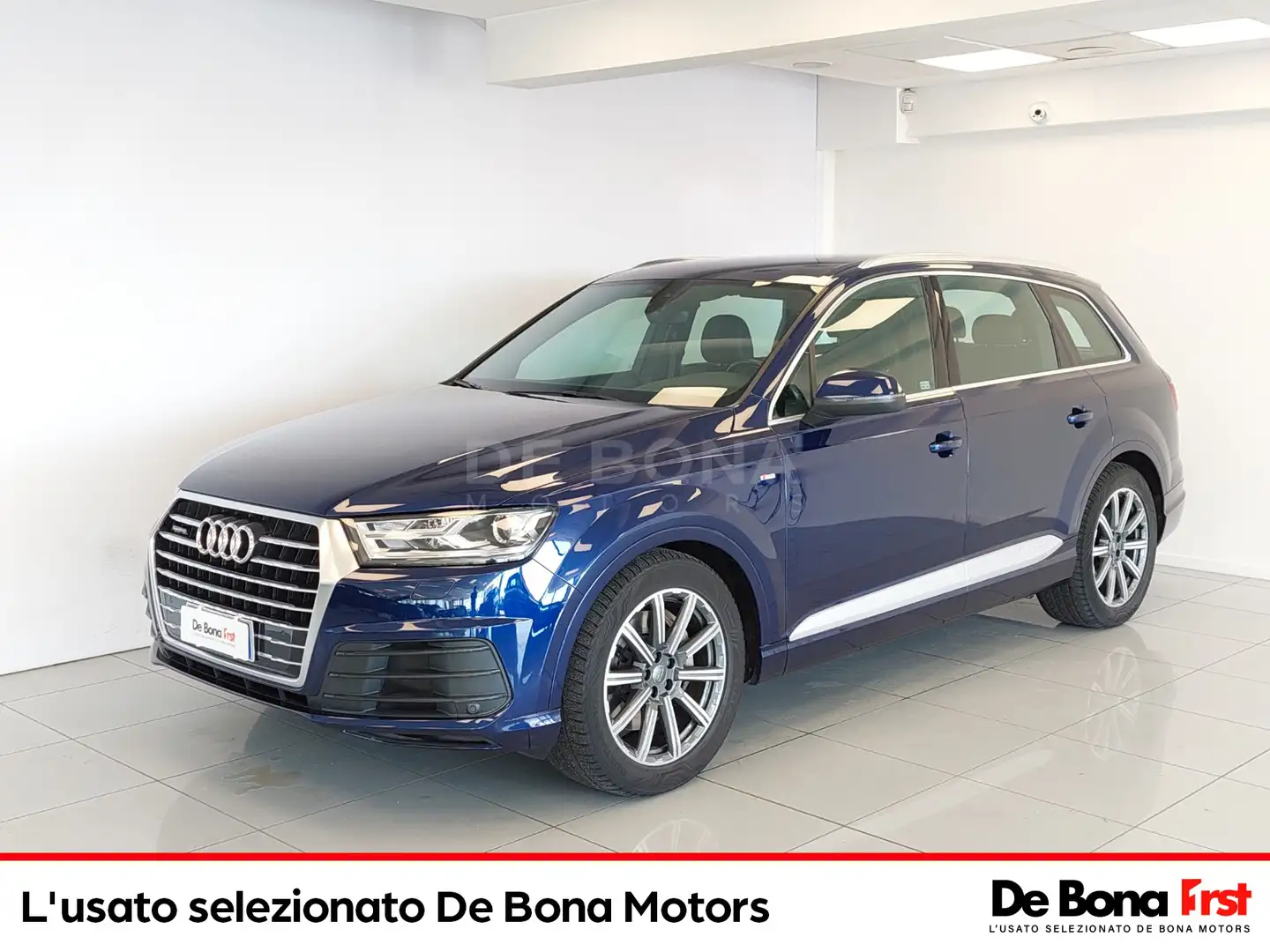 Audi Q7 50 3.0 tdi mhev sport plus quattro 7p.ti tiptronic Blue - 1