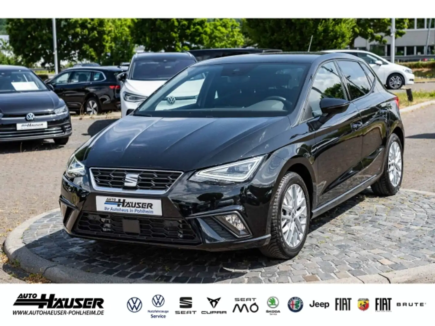 SEAT Ibiza FR 1.0 TSI DSG NAVI KAMERA ACC LED PDC FULL-LINK Schwarz - 1
