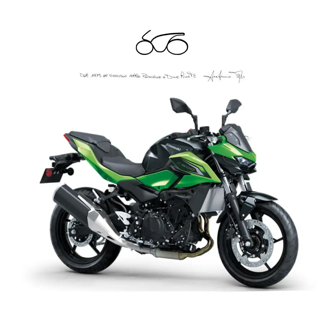 Kawasaki Z 500 . Verde - 1