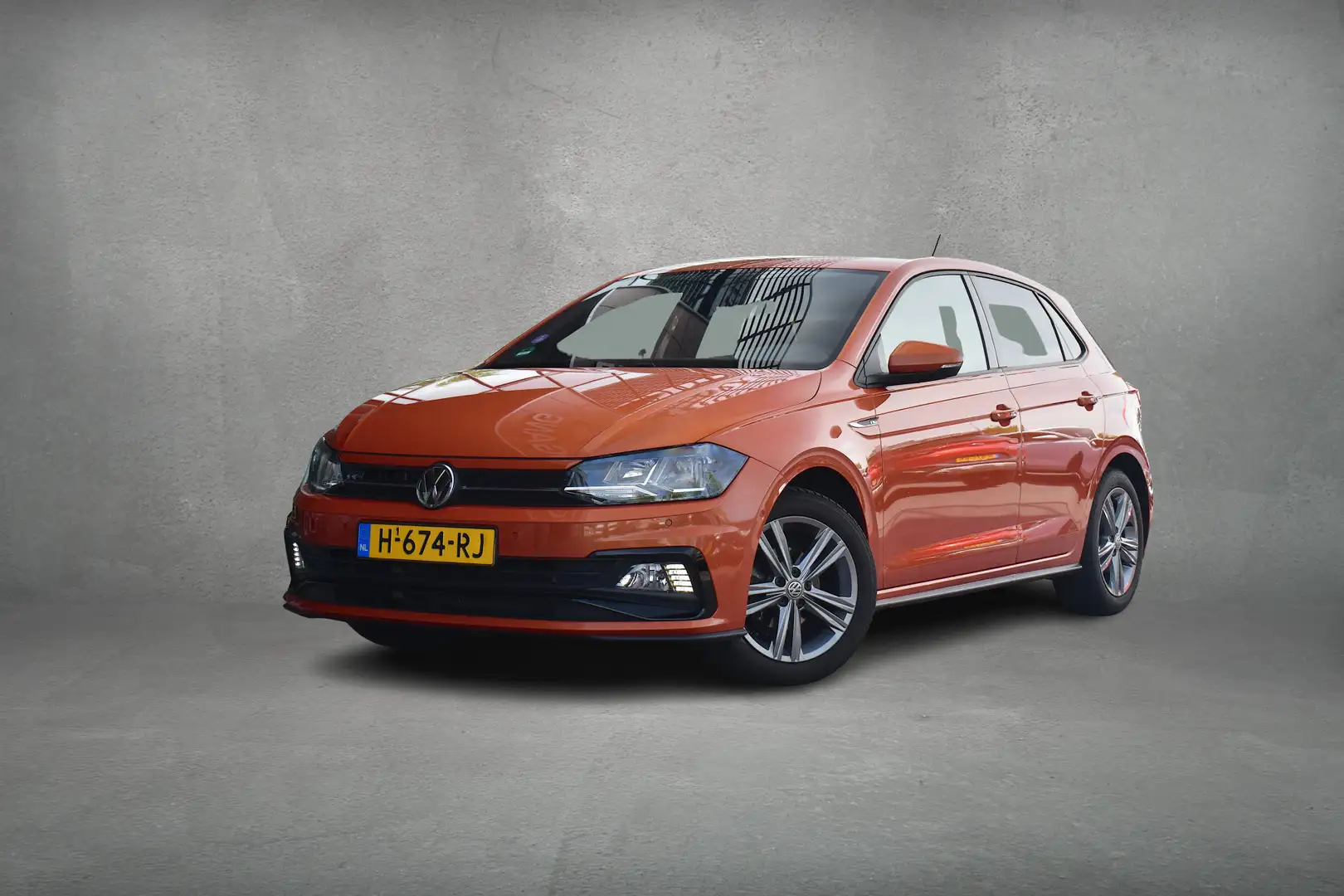 Volkswagen Polo 1.0 TSI Highline Business R | R-Line | CarPlay | H Oranje - 2