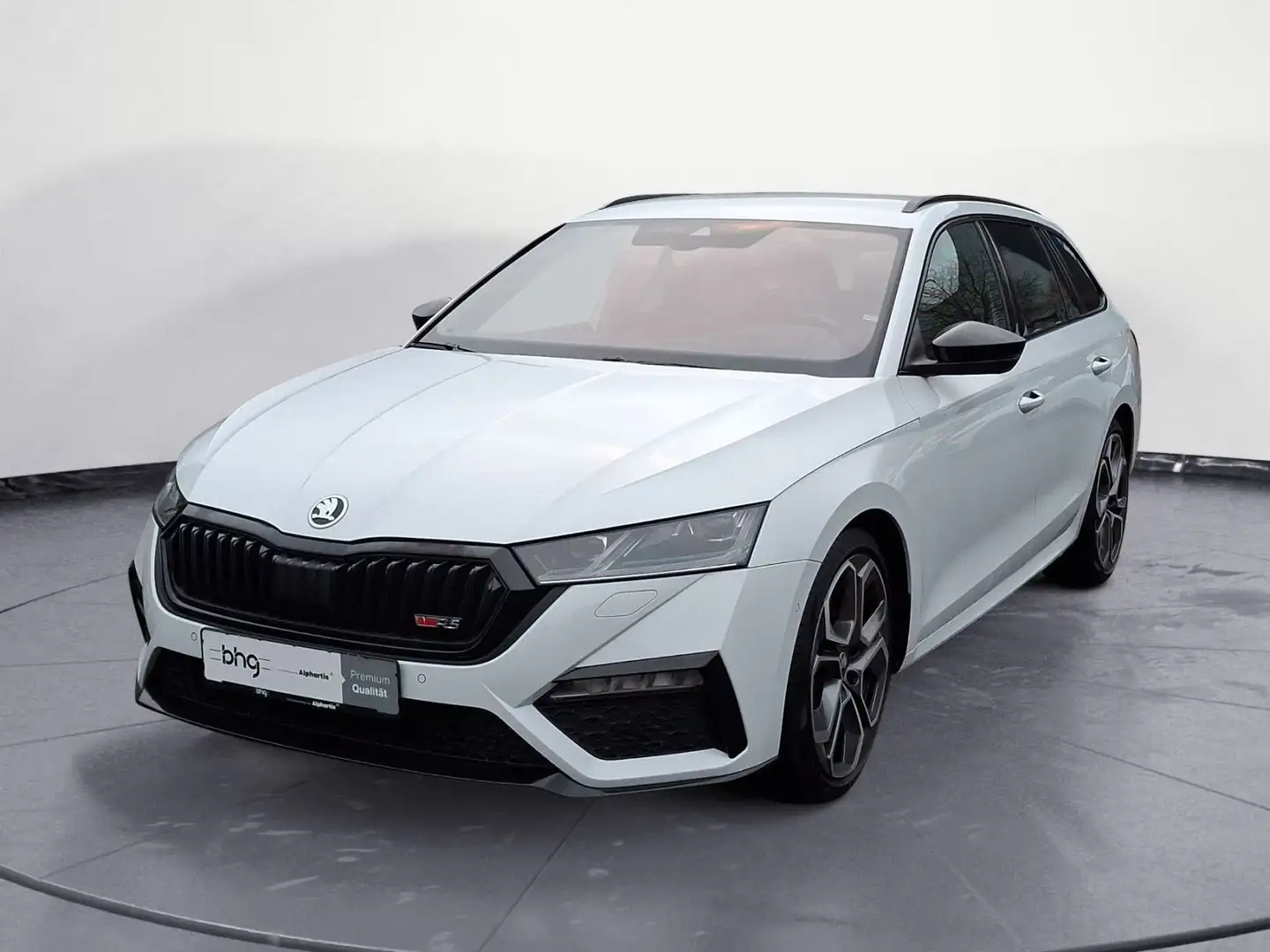 Skoda Octavia Combi 2.0 TDI DSG RS Weiß - 2