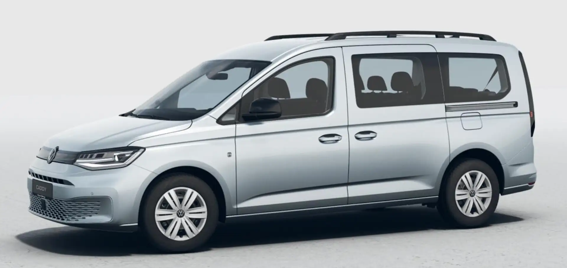 Volkswagen Caddy Maxi Life DSG 7S LED AHK PrivG ACC 4JGar 90 kW ... Silber - 2