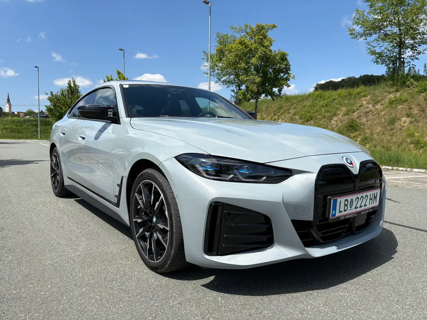 BMW i4 M50 Grijs - 1
