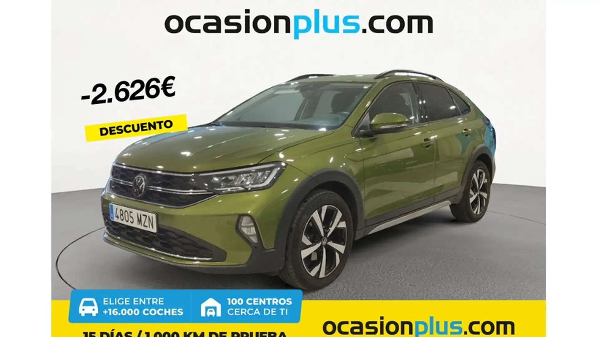 Volkswagen Taigo 1.0 TSI Más 85kW Grün - 1