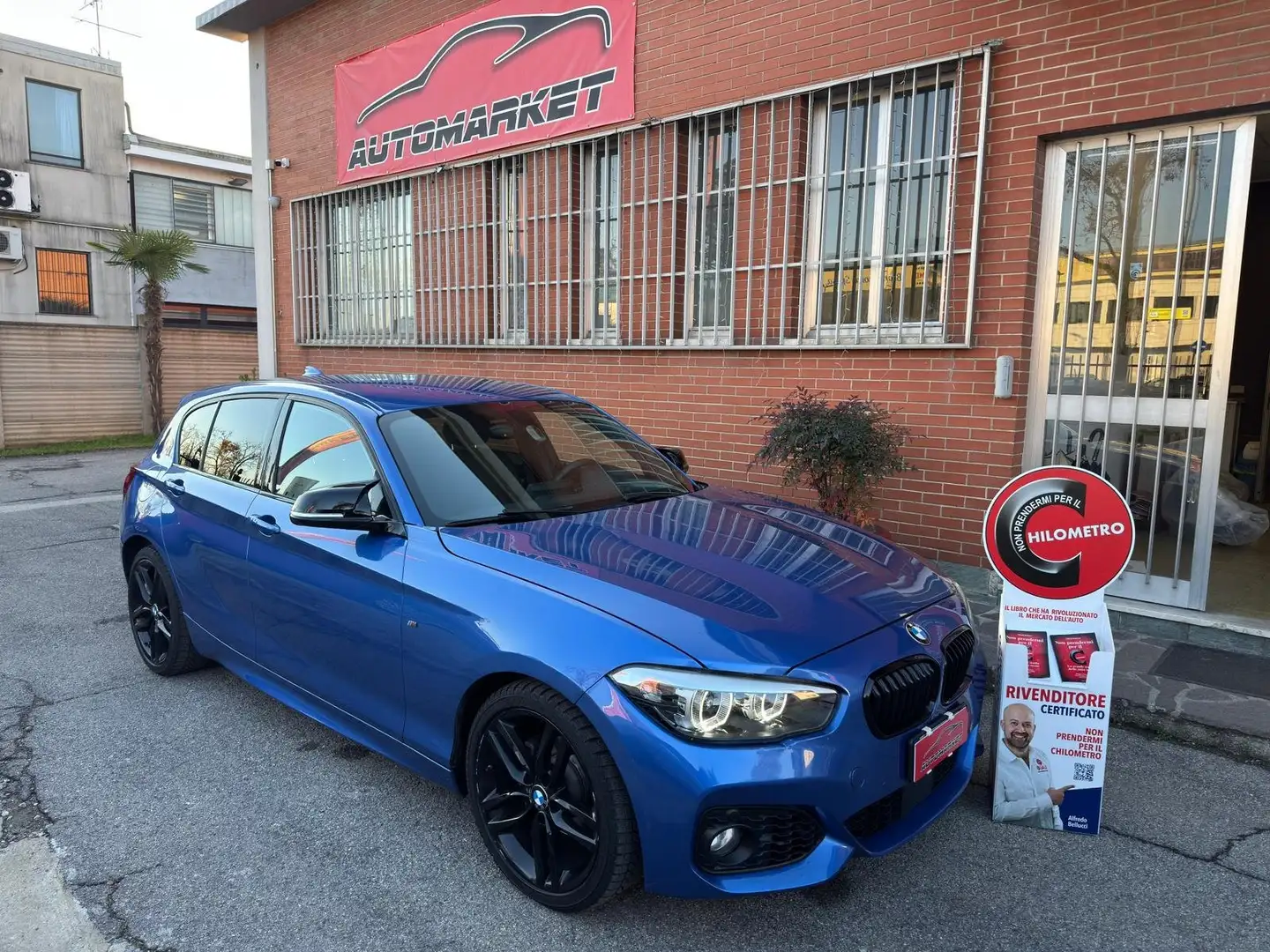 BMW 116 116d Msport AUTOMATICO Albastru - 1