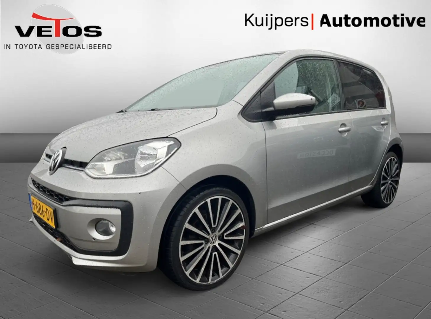 Volkswagen up! 1.0 EcoFuel high up! Grijs - 1