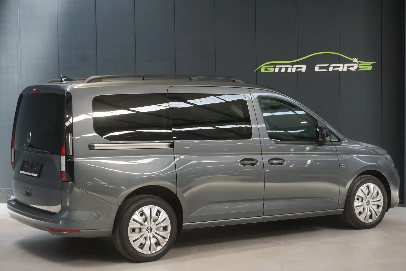 Volkswagen Caddy 1.5 TSI Maxi 7zit Benzine-Camera-MultiM-Garantie Grijs - 2