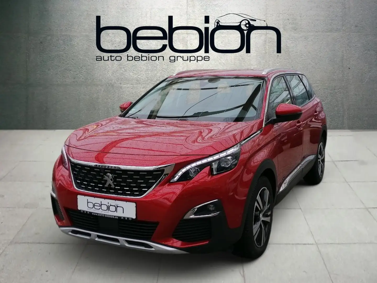 Peugeot 5008 1.5 BlueHDi 130 Allure KeyLess LED PDC LM Rouge - 1