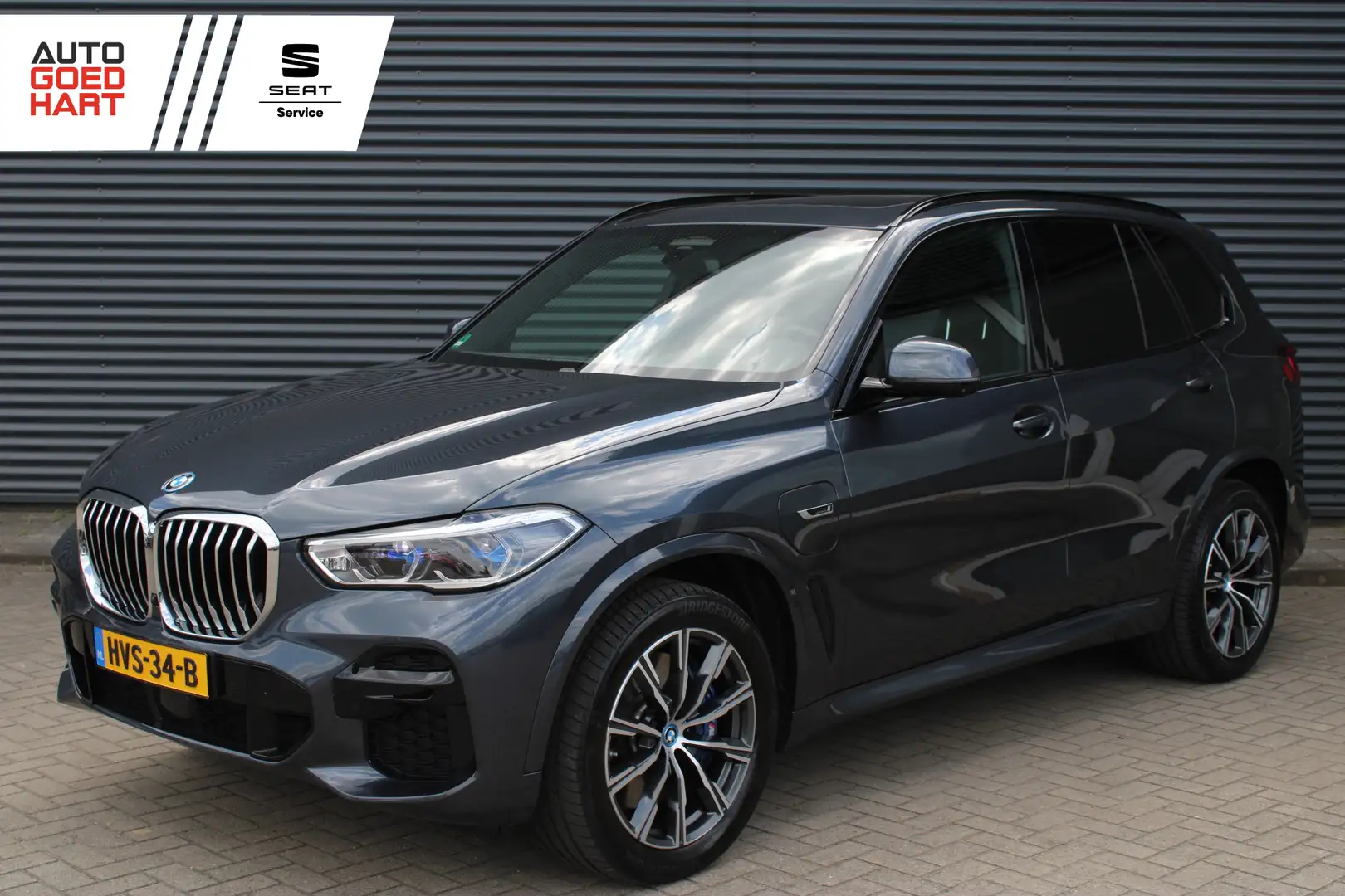 BMW X5 xDrive45e M-Sport Panoramadak Laser Head-Up Leer A Grijs - 1