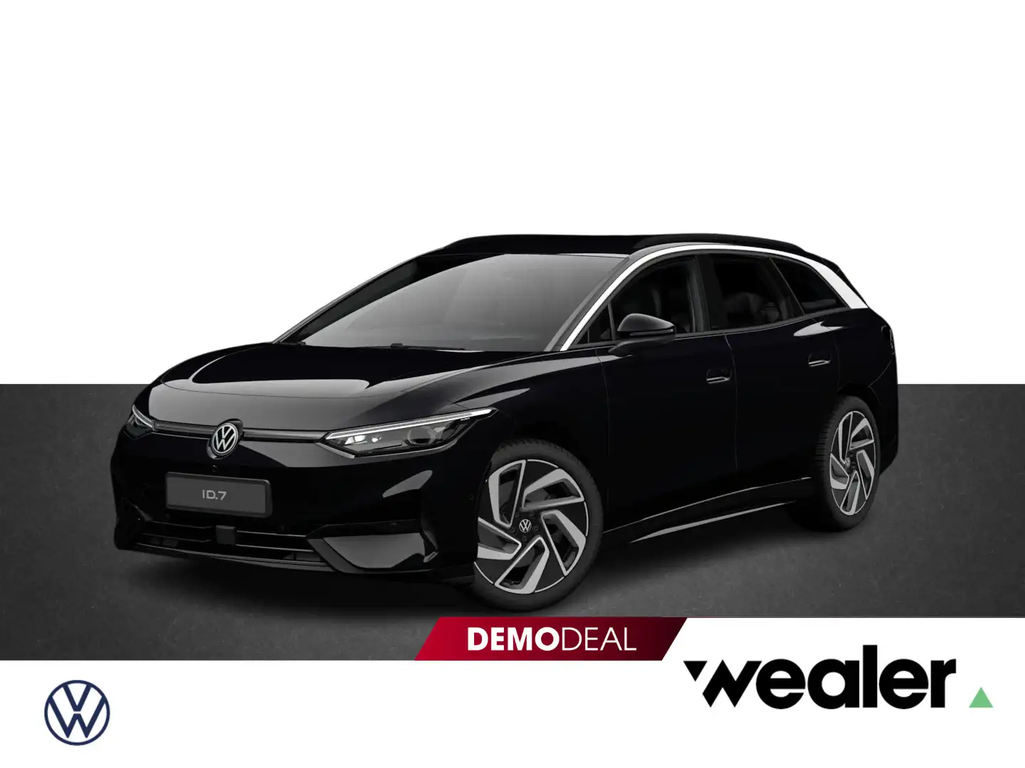 Volkswagen ID.7 Pro Business 77 kWh accu. 210 kW / 286 pk Variant Zwart - 1