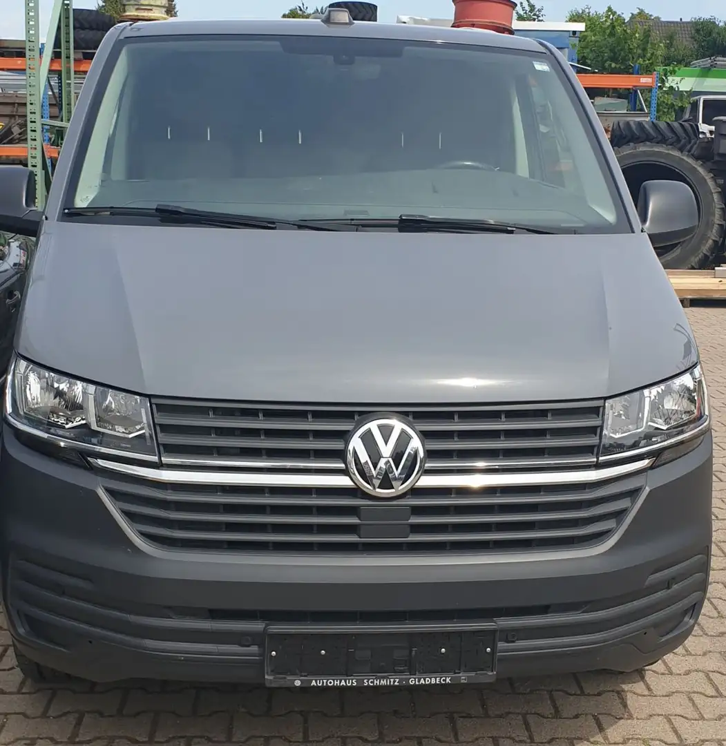 Volkswagen T6 Transporter T6.1 Transp*1.HD*Navi*3Sitze*PDC v+h*R+L Sensor* Grau - 1