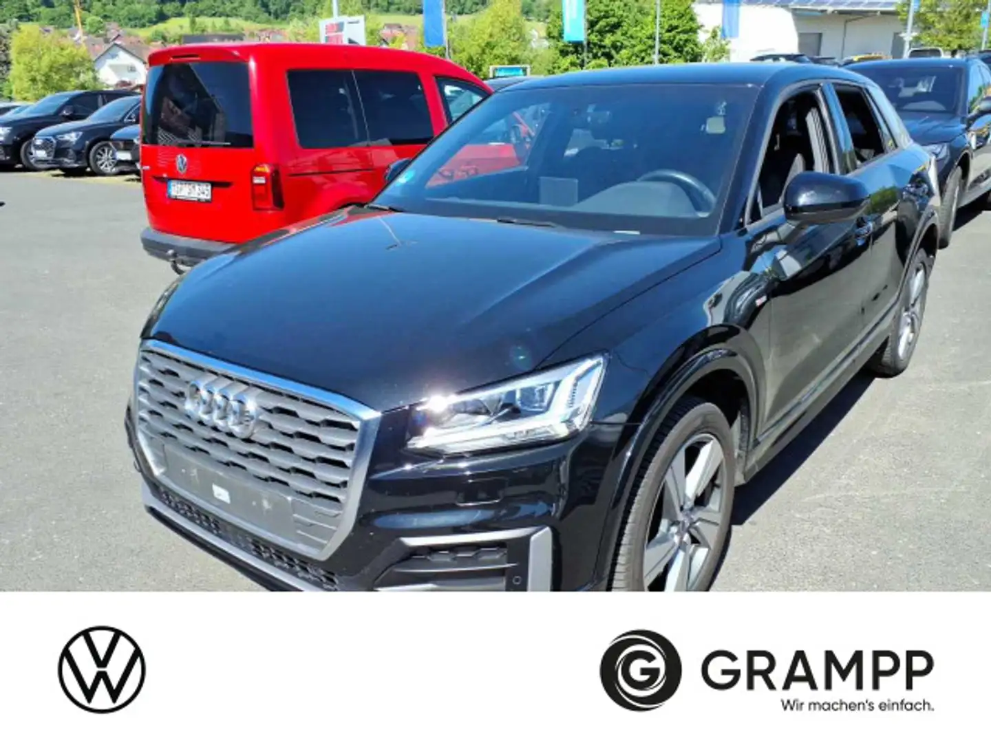 Audi Q2 Sport 35 TFSI +S-LINE+AHK+KAMERA+LED+ASSISTS+ Schwarz - 1