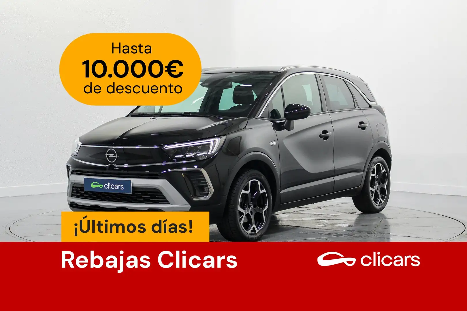 Opel Crossland 1.2 S&S Ultimate 110 Zwart - 1