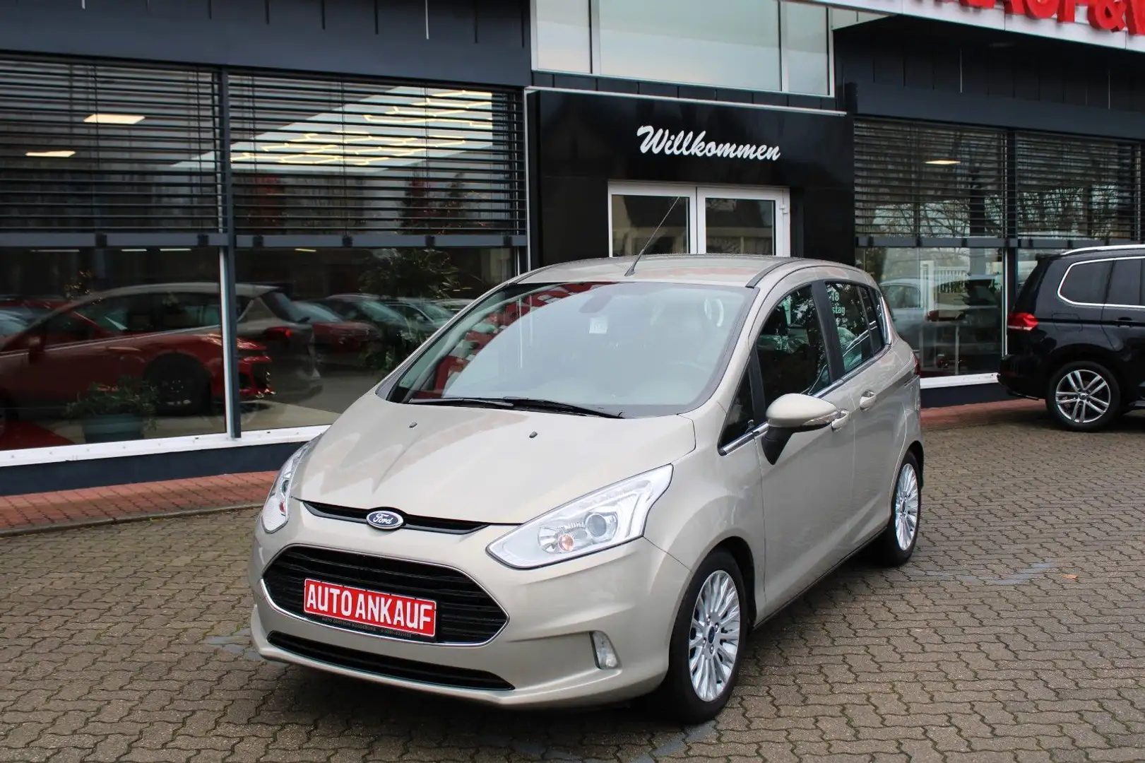 Ford B-Max Titanium SHZ PDC Tel.Bluetooth Scheckheft Gris - 2